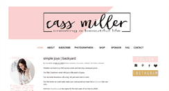 Desktop Screenshot of cassmiller.com